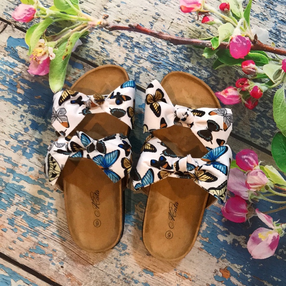 New Butterfly Bow Sandals